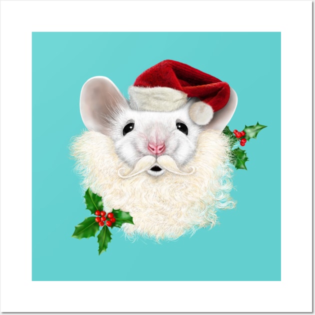 Merry Christmouse Wall Art by ronnkools